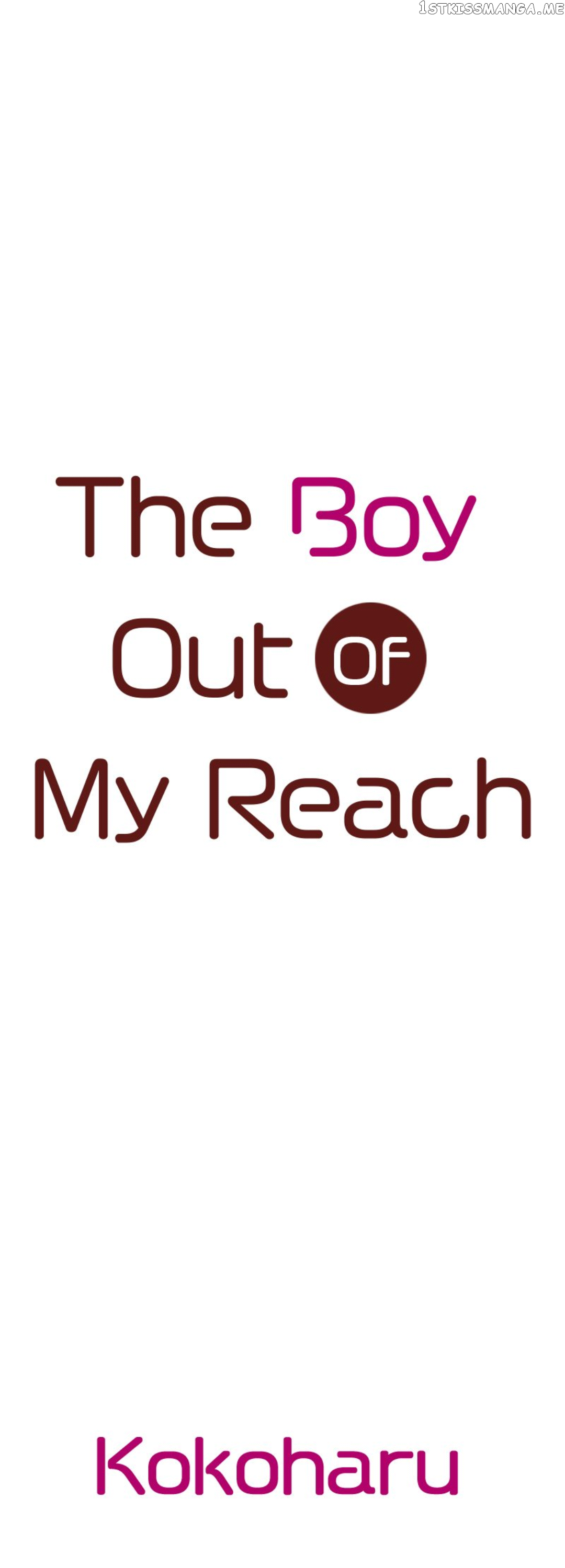 The Boy Out Of My Reach Chapter 18 - page 1