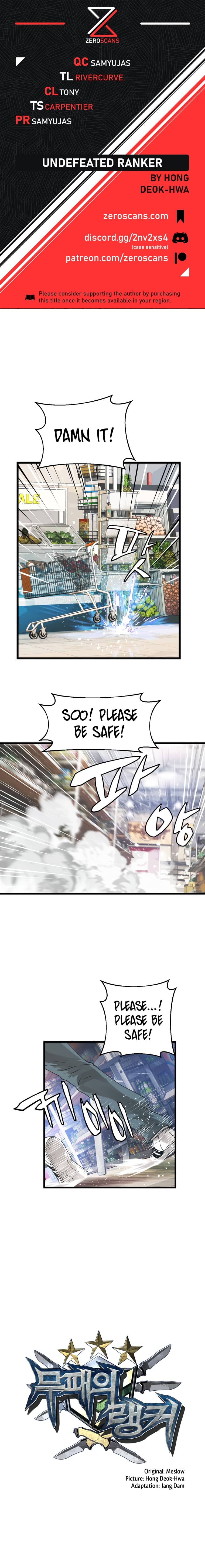 Undefeated Ranker Chapter 4 - page 1