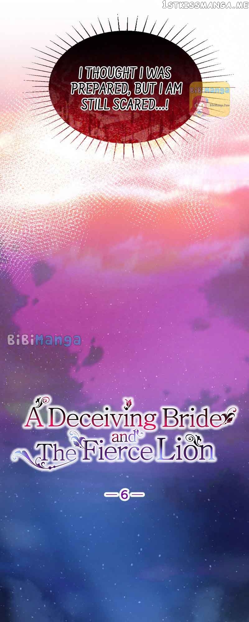 A Deceiving Bride and The Fierce Lion Chapter 6 - page 6