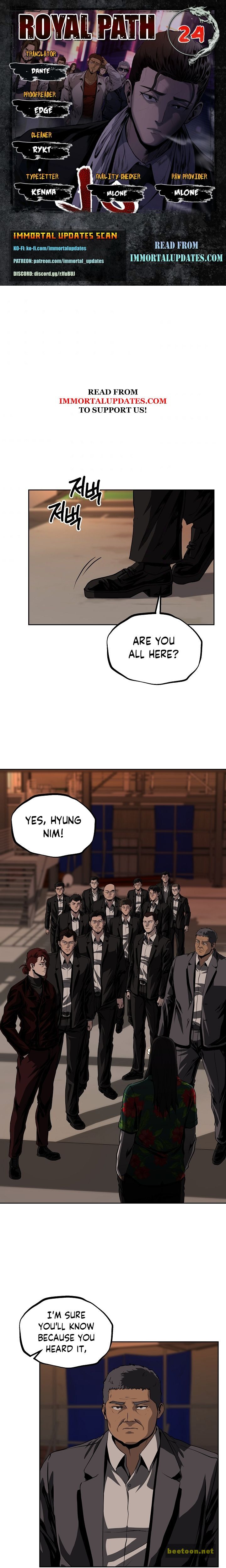 Royal Path Chapter 24 - page 1
