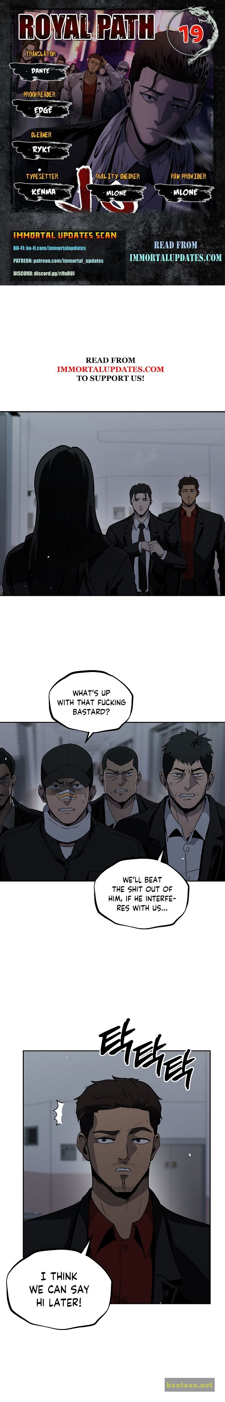 Royal Path Chapter 19 - page 1