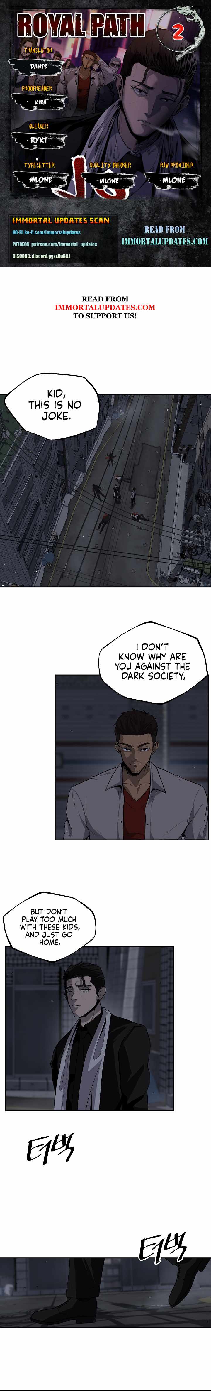 Royal Path Chapter 2 - page 1