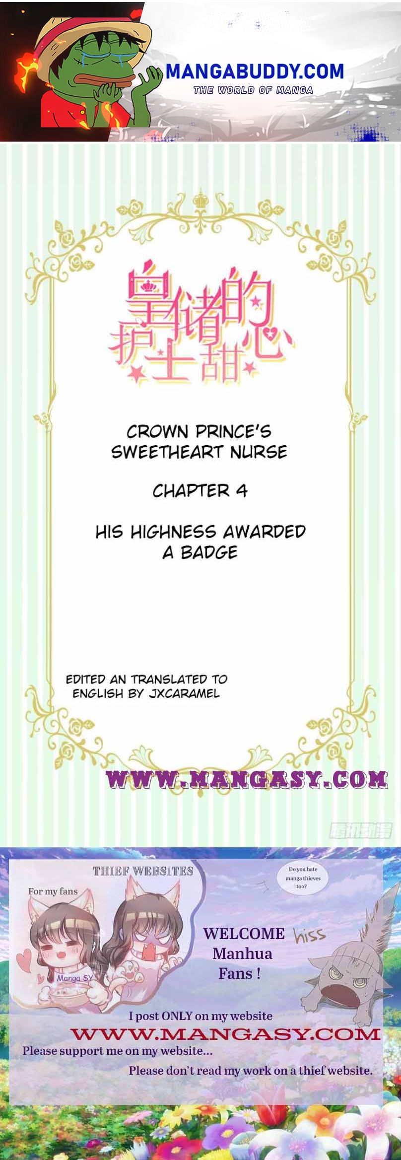 Crown Prince’s Sweetheart Nurse Chapter 4 - page 1