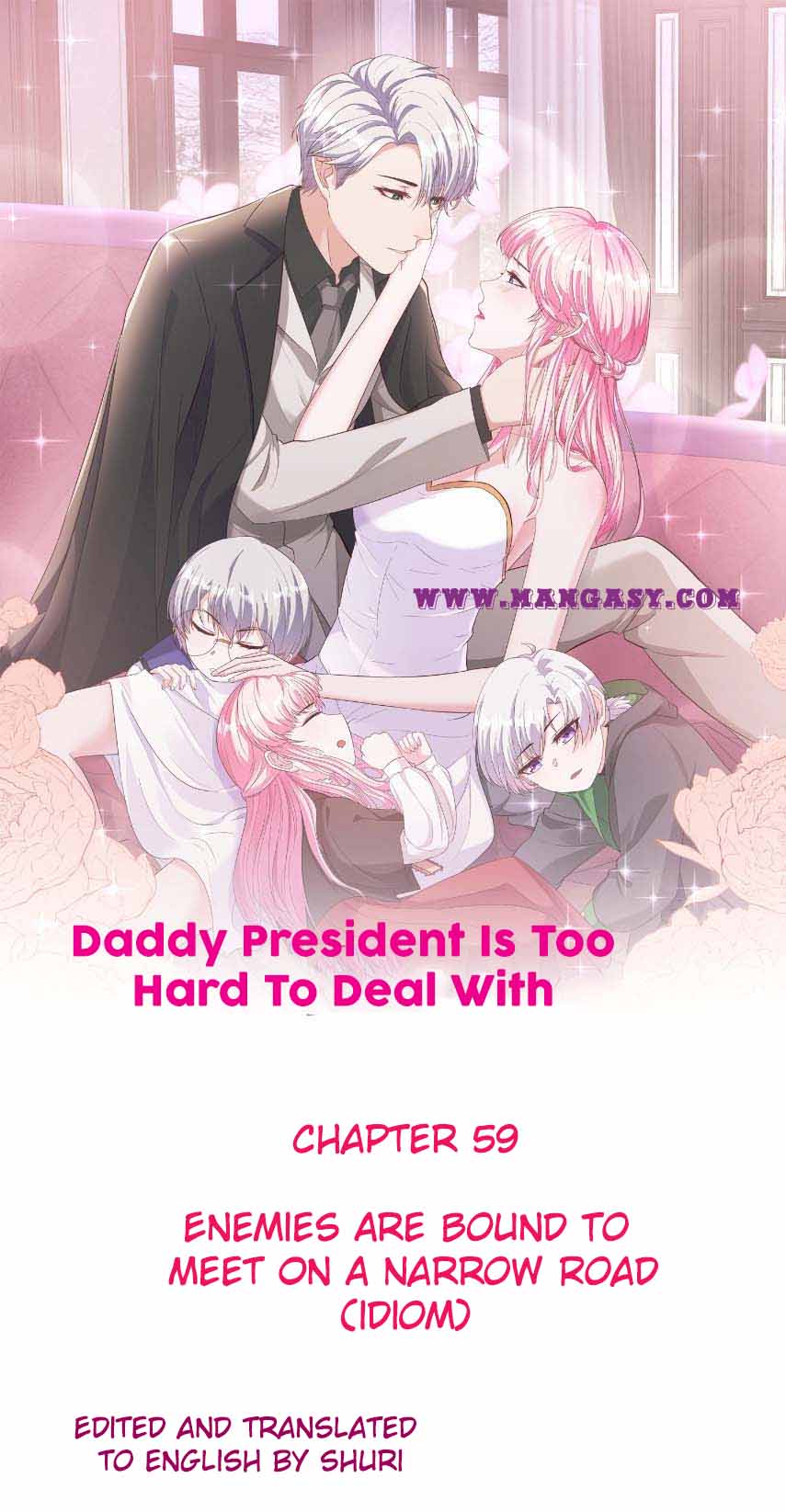 Daddy President Is Too Hard To Deal With chapter 59 - page 1