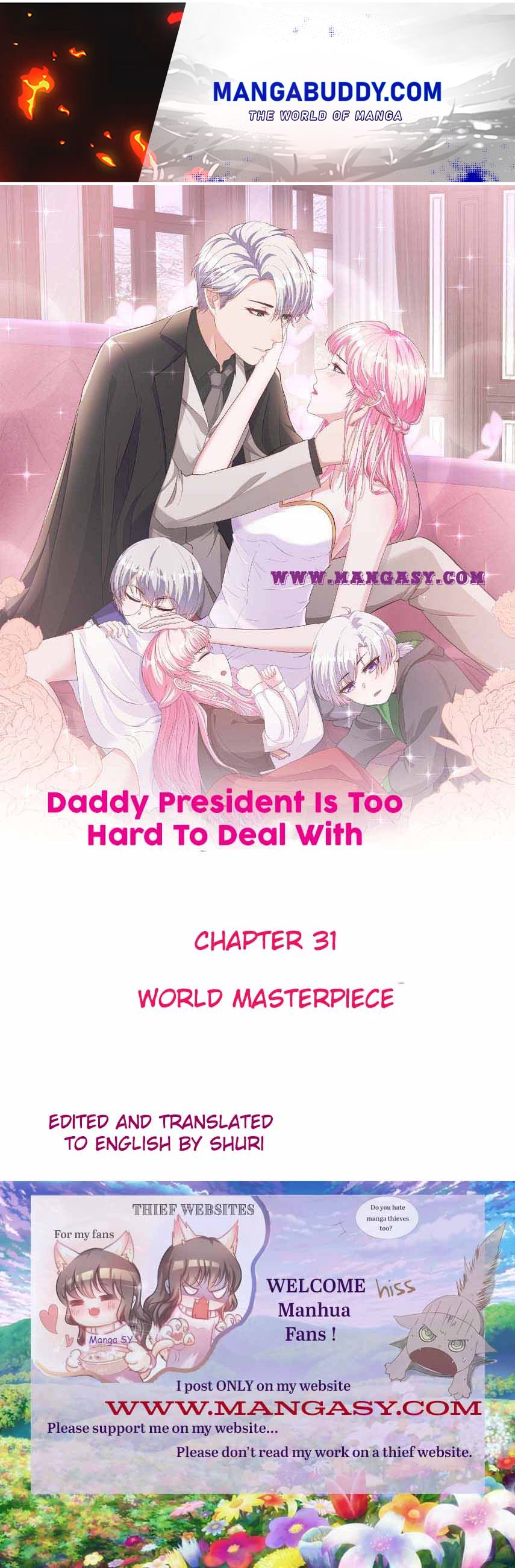 Daddy President Is Too Hard To Deal With chapter 31 - page 1