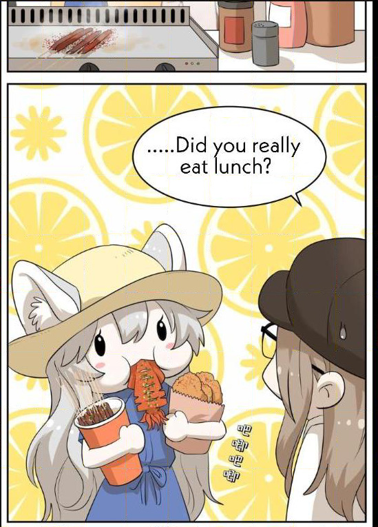 My Food Seems To Be Very Cute chapter 8 - page 3