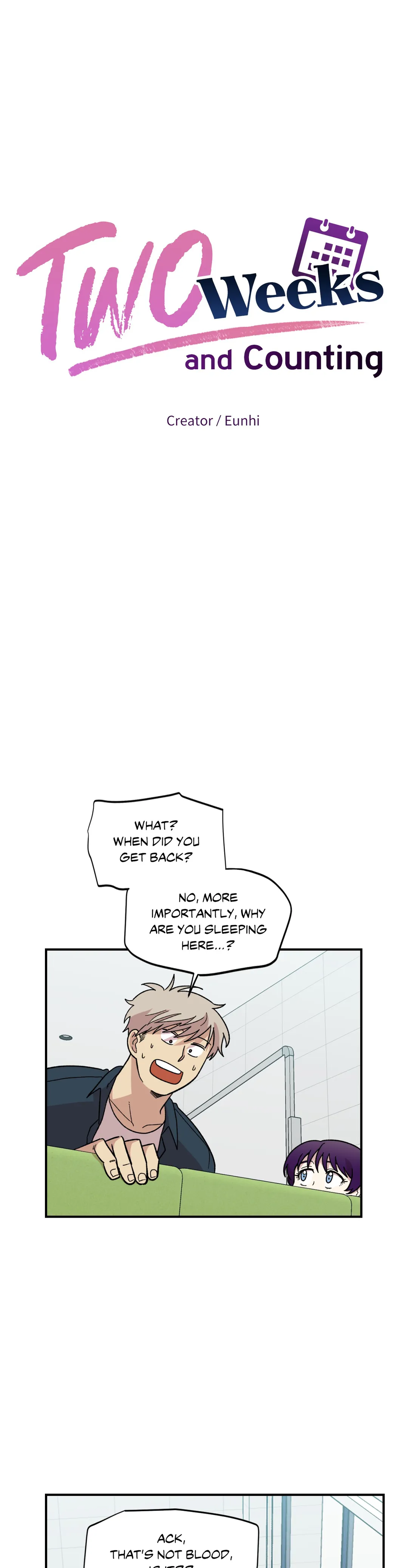 Two Weeks and Counting Chapter 8 - page 1