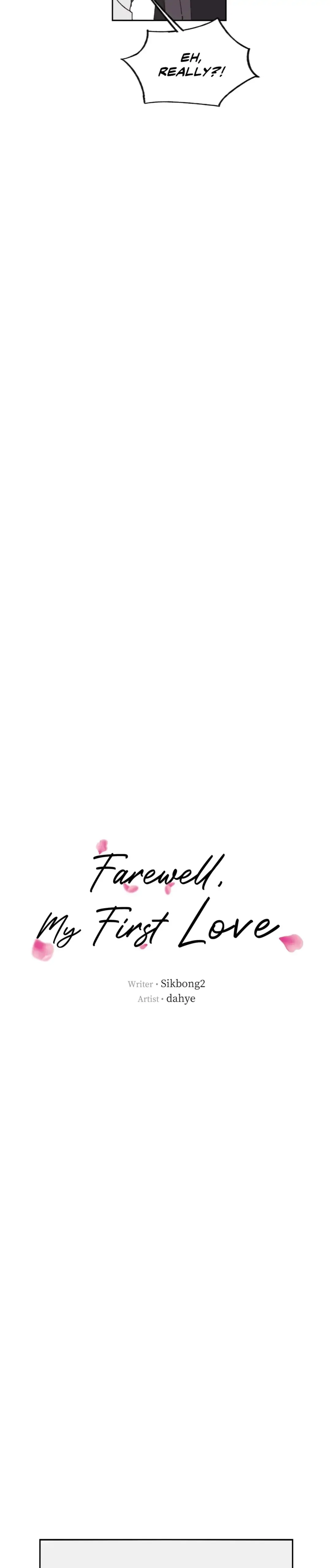 Farewell, My First Love Chapter 13 - page 9