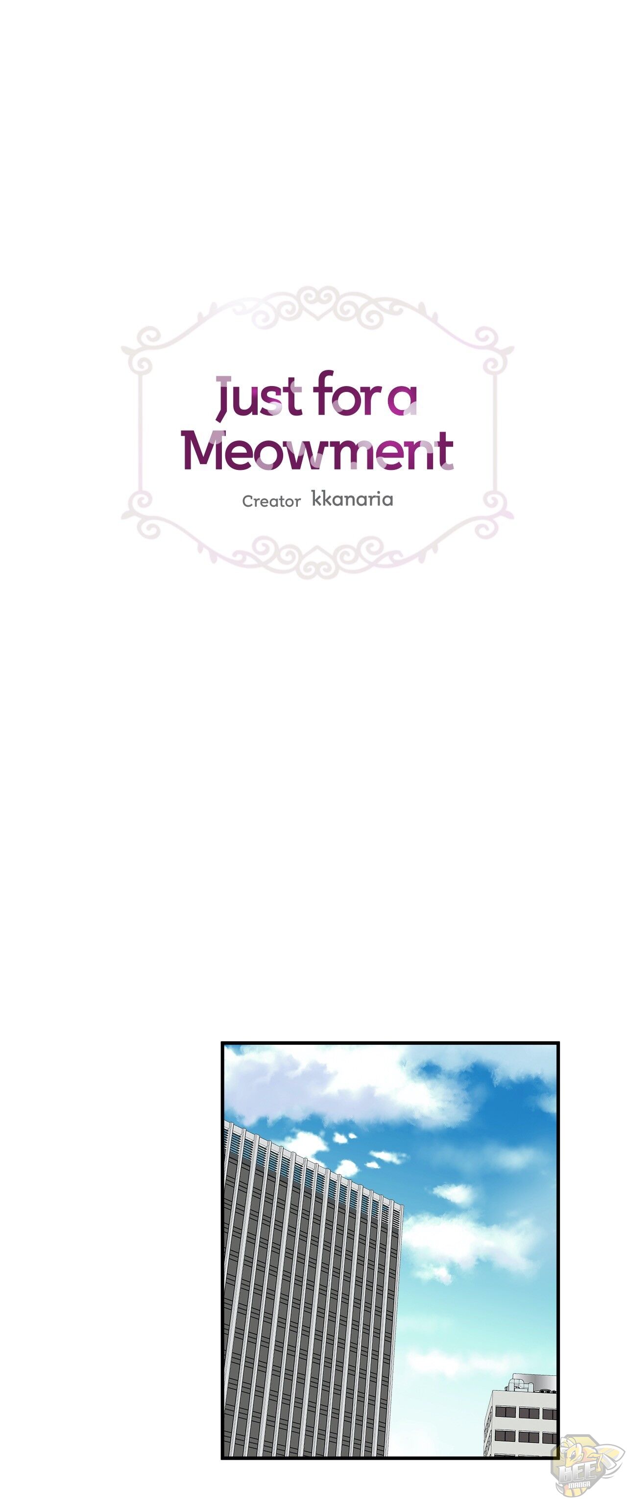 Just for a Meowment Chapter 30 - page 1