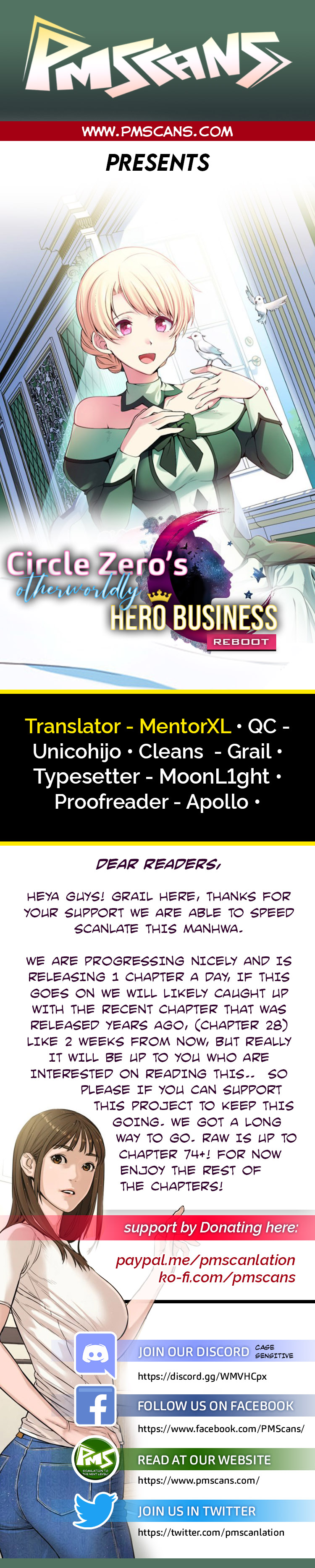 Circle Zero’s Otherworldly Hero Business: Reboot chapter 16 - page 1