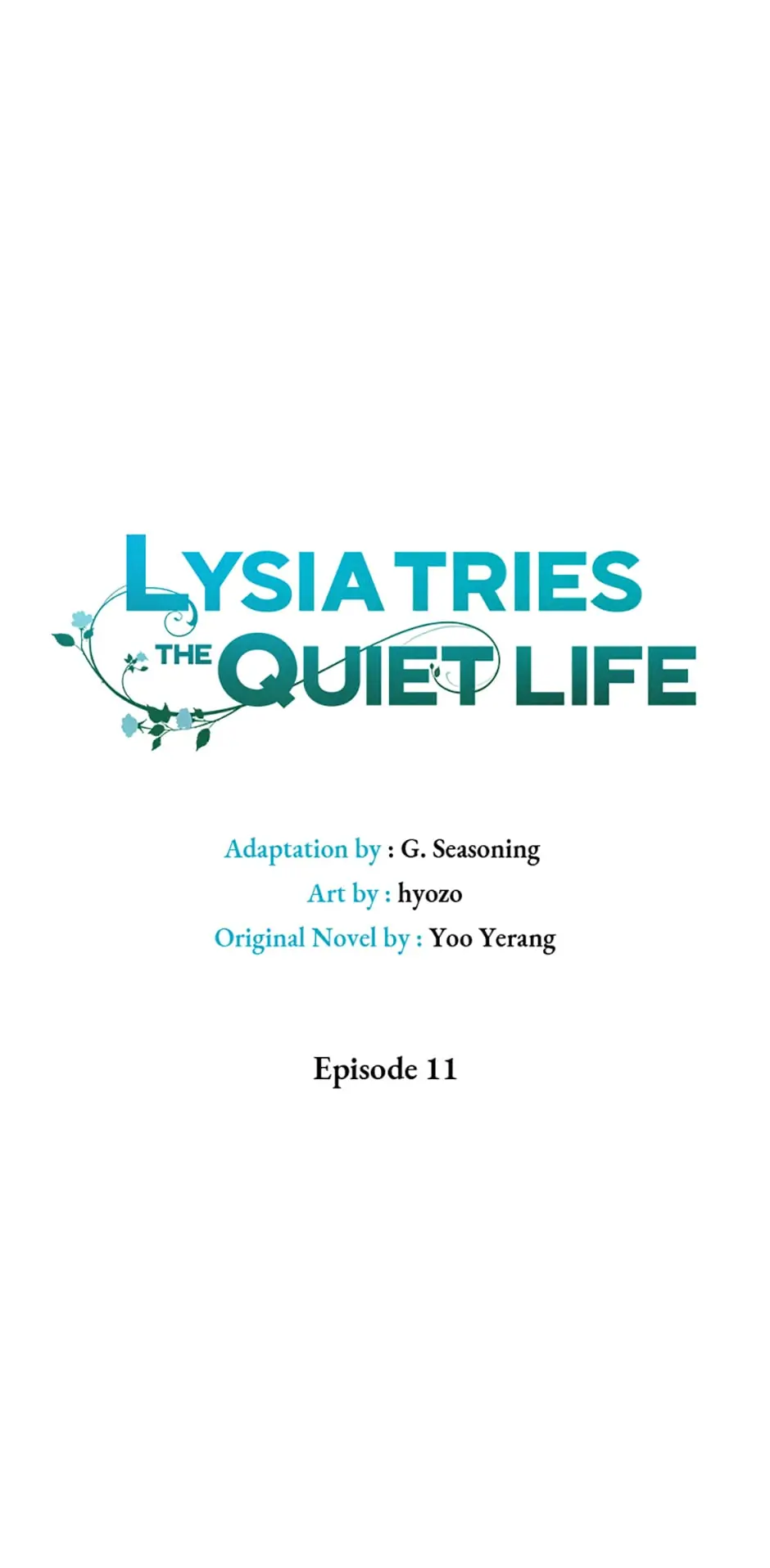 Lysia Tries The Quiet Life Chapter 11 - page 8