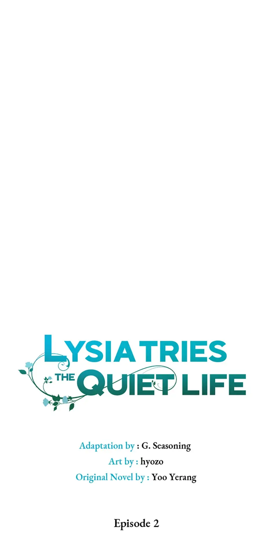 Lysia Tries The Quiet Life Chapter 2 - page 1