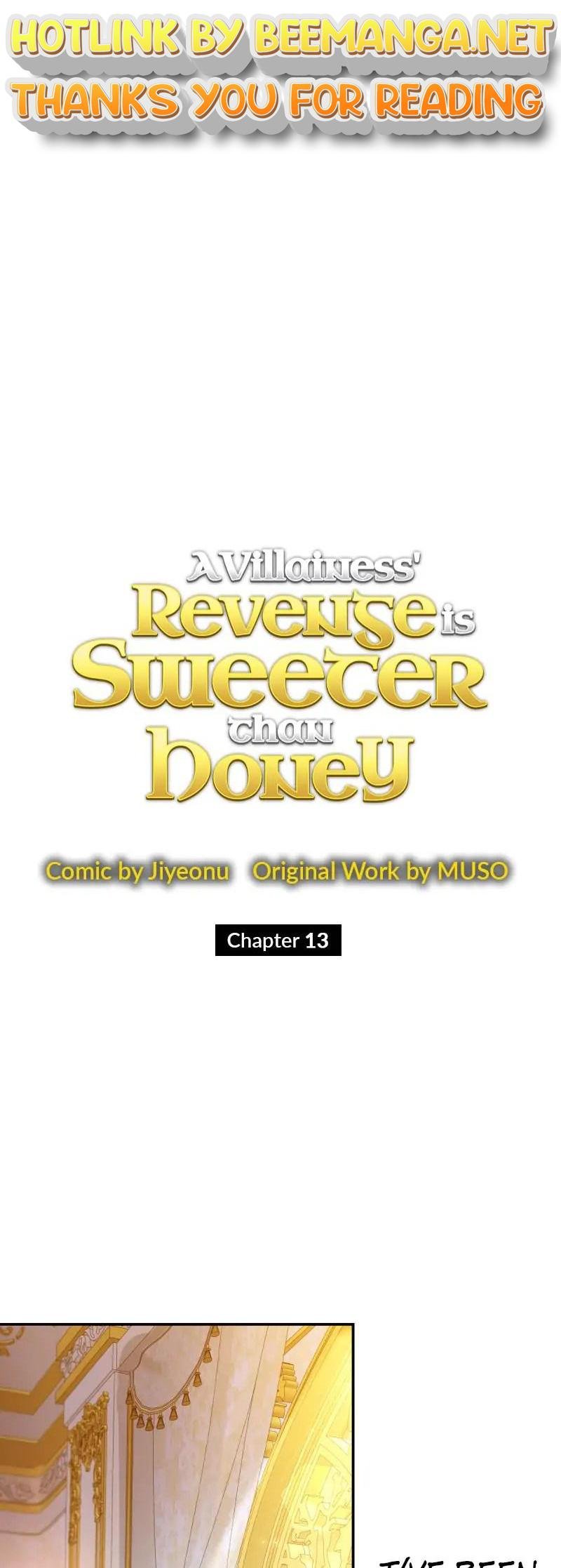 A Villainess’ Revenge Is Sweeter Than Honey Chapter 13 - page 1