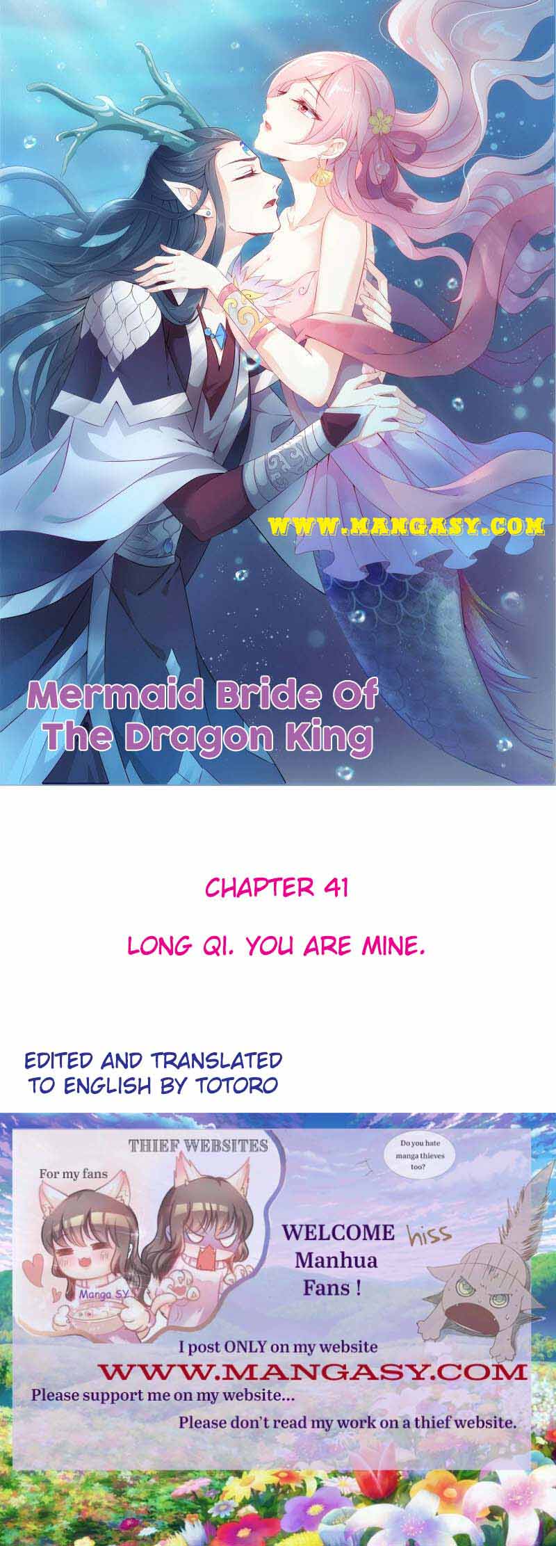 Mermaid Bride of The Dragon King chapter 41 - page 1