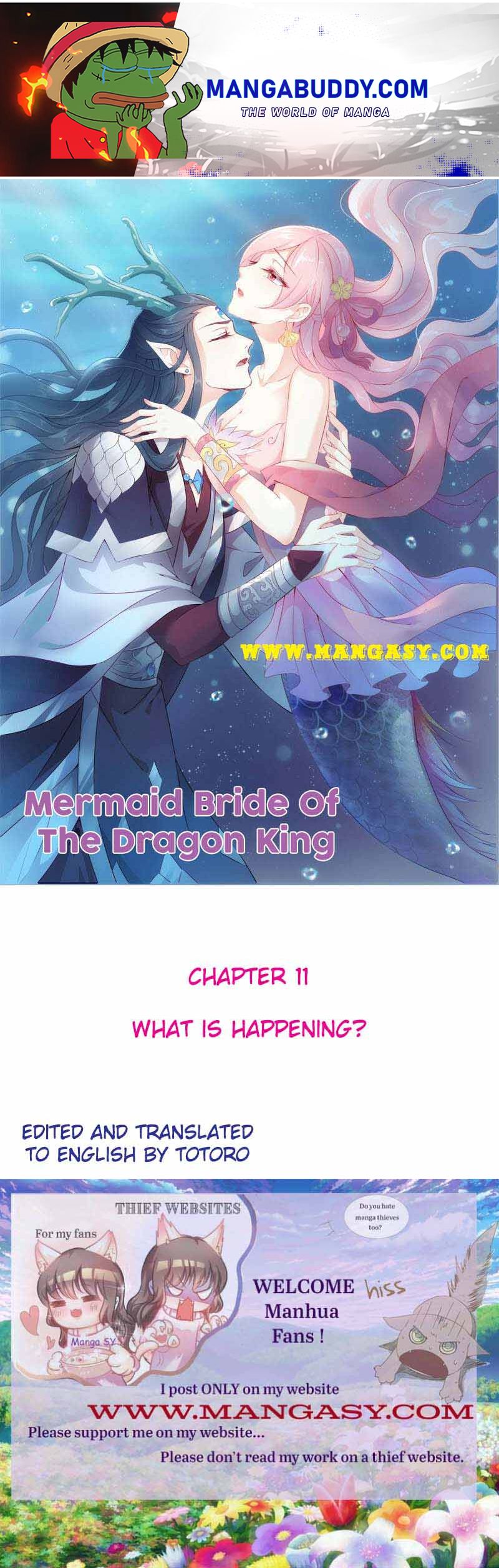 Mermaid Bride of The Dragon King chapter 11 - page 1