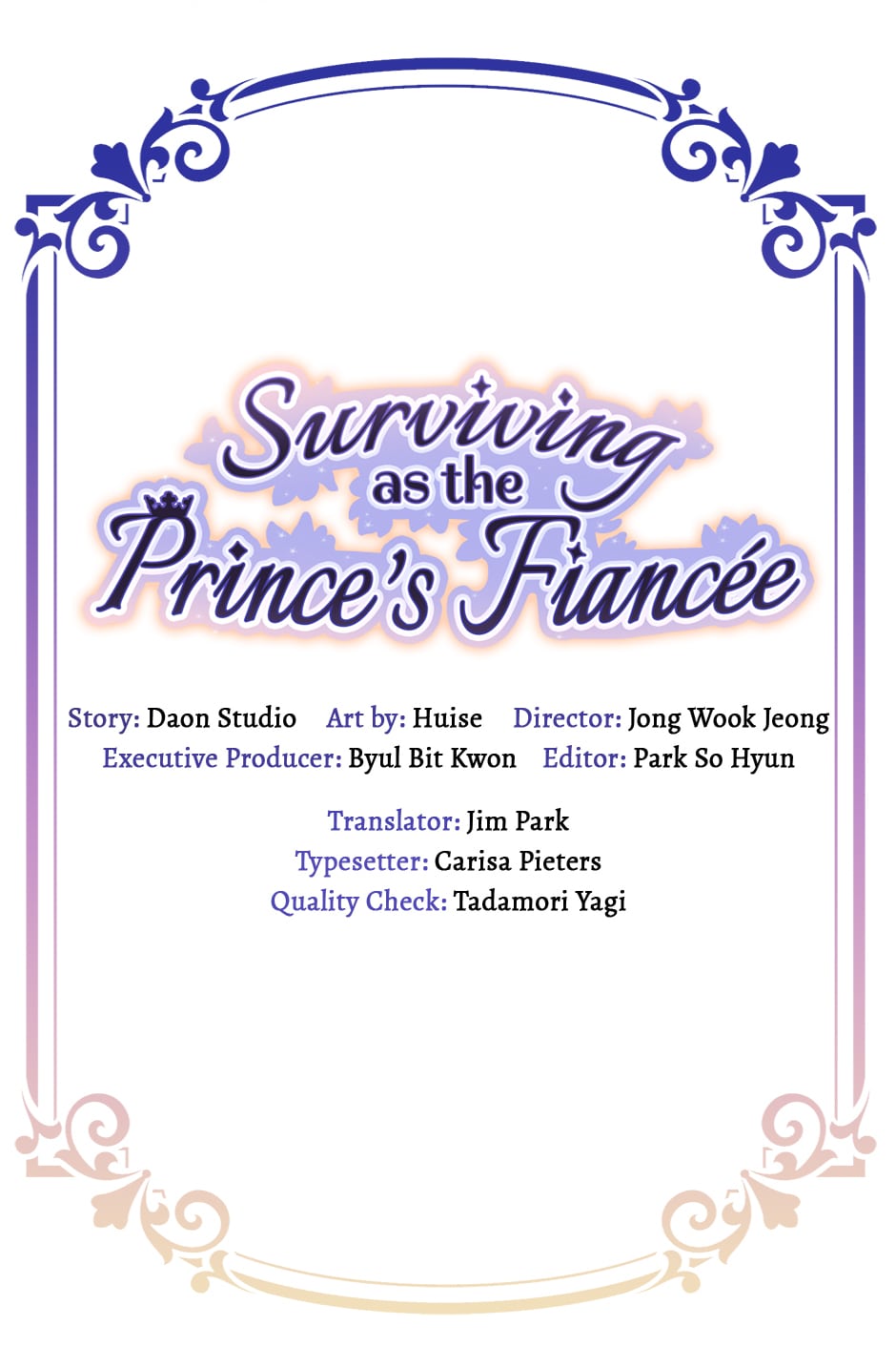 Surviving as the Prince’s Fiancée chapter 1 - page 1