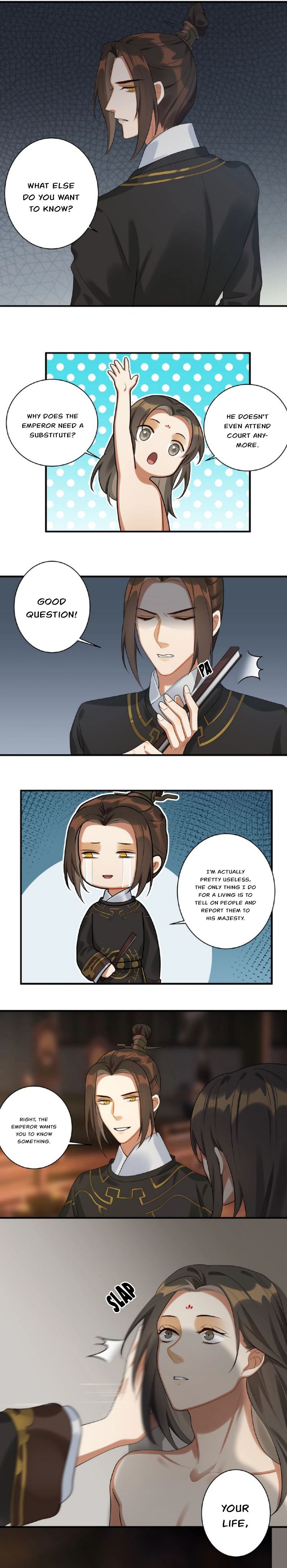 Please Fall Asleep, Emperor Chapter 8 - page 4