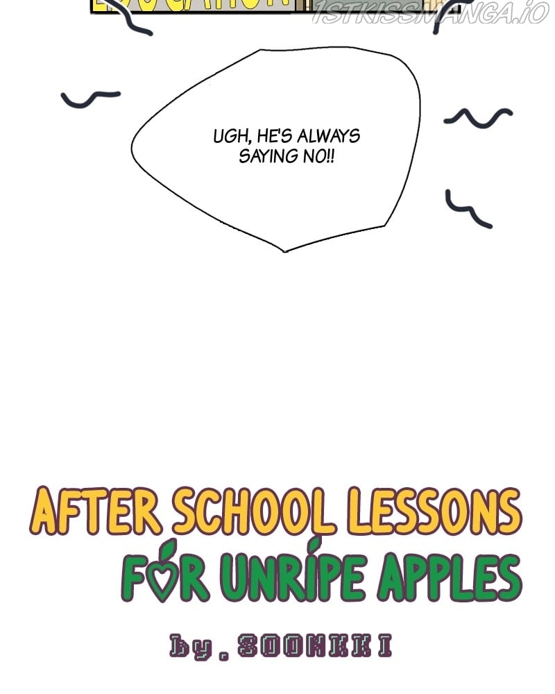 After School Lessons for Unripe Apples Chapter 52 - page 21