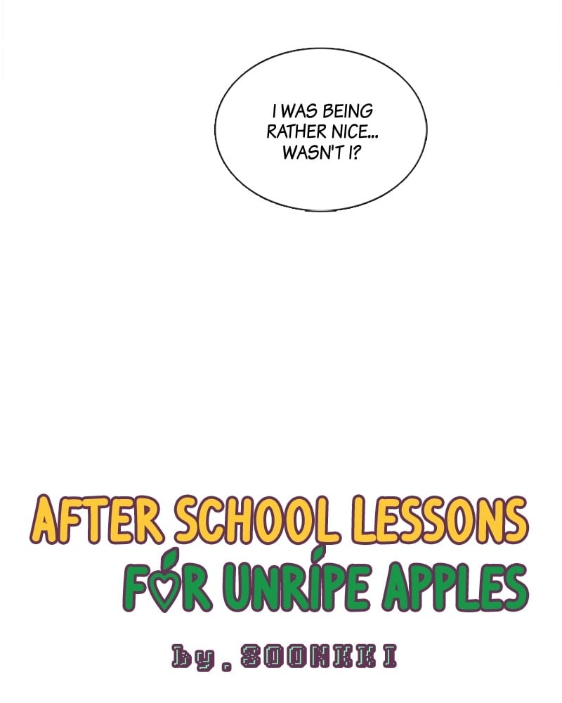 After School Lessons for Unripe Apples Chapter 49 - page 38