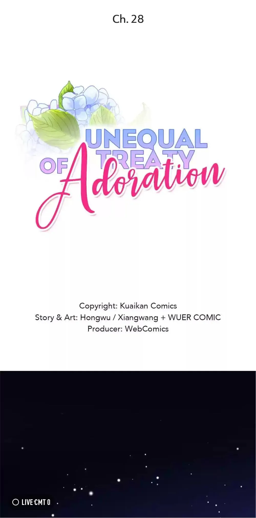 Unequal Treaty of Adoration Chapter 28 - page 1
