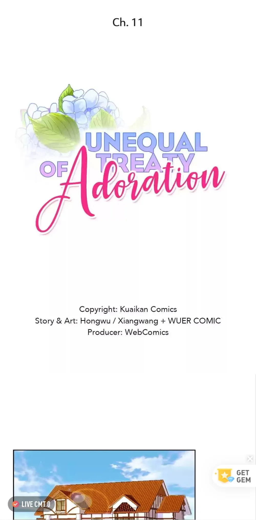 Unequal Treaty of Adoration Chapter 11 - page 1