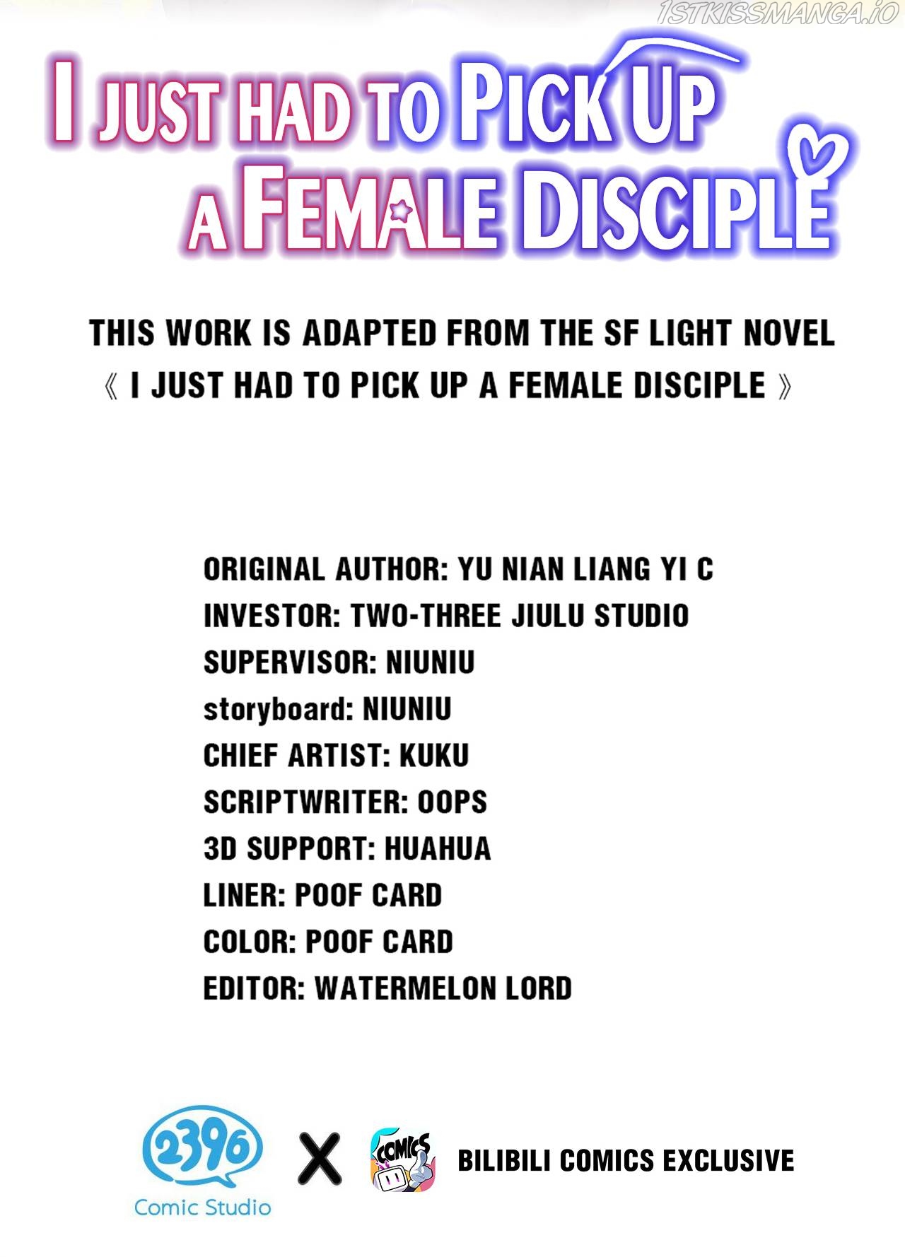 I Just Had To Pick Up A Female Disciple Chapter 41 - page 2