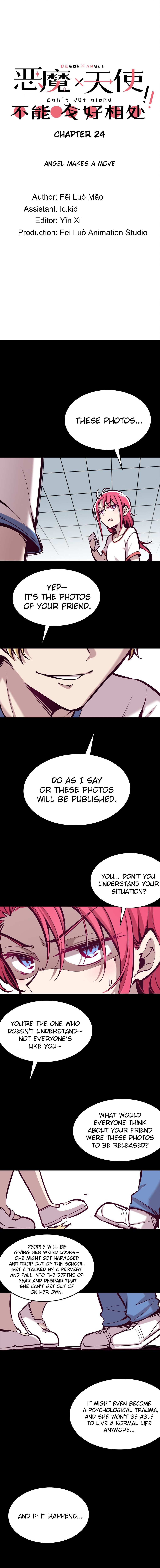 Demon X Angel, Can’t Get Along! chapter 24 - page 1