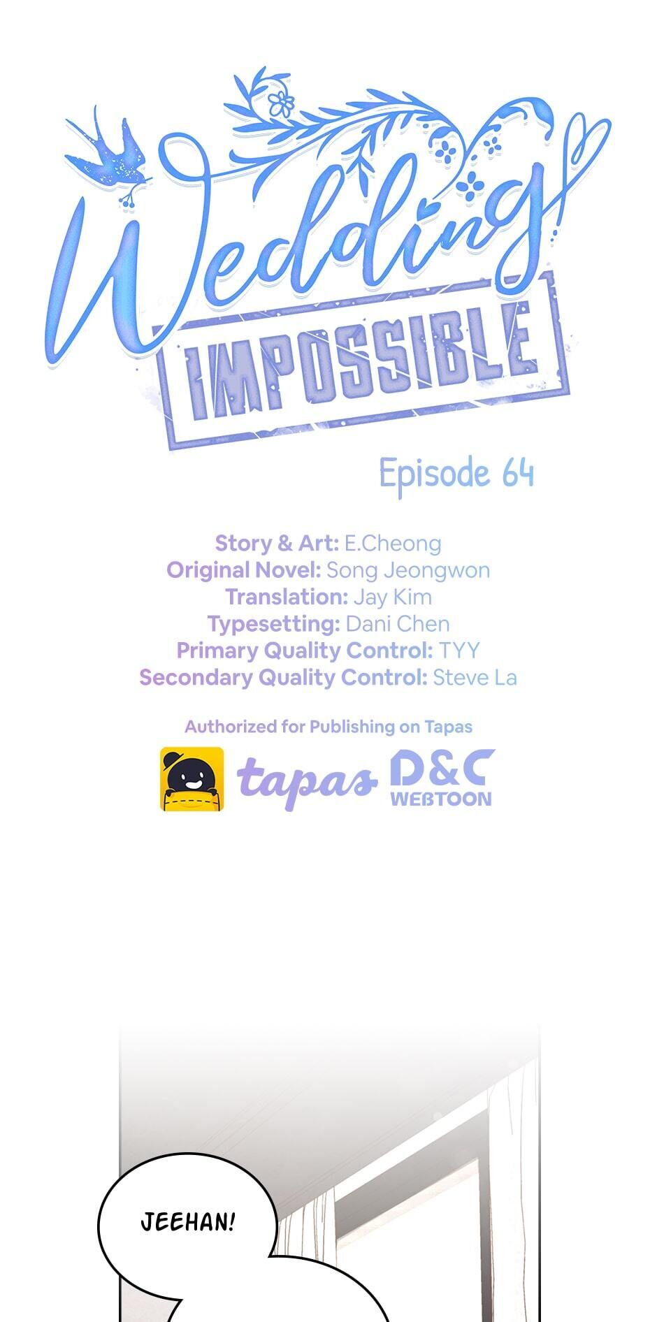 Wedding Impossible chapter 64 - page 1