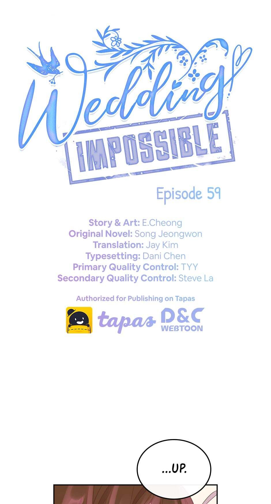 Wedding Impossible chapter 59 - page 1