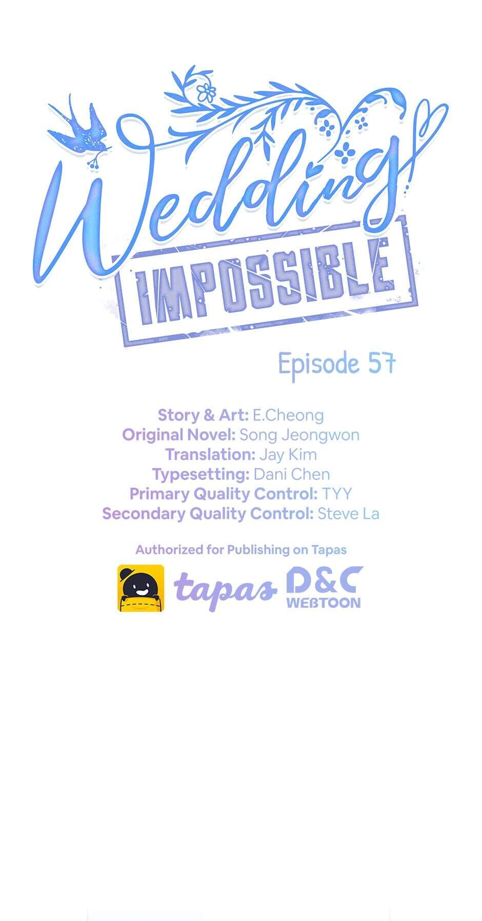 Wedding Impossible chapter 57 - page 1