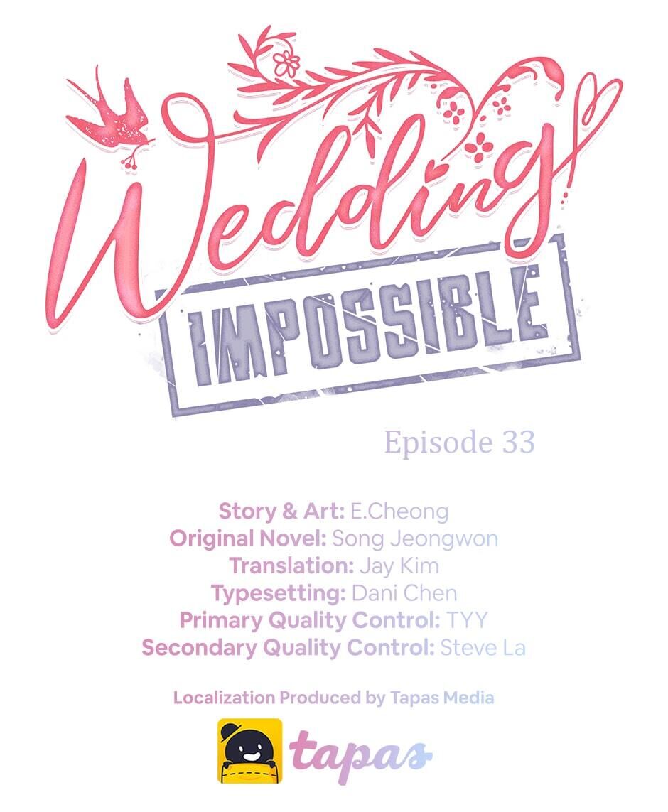 Wedding Impossible chapter 33 - page 1