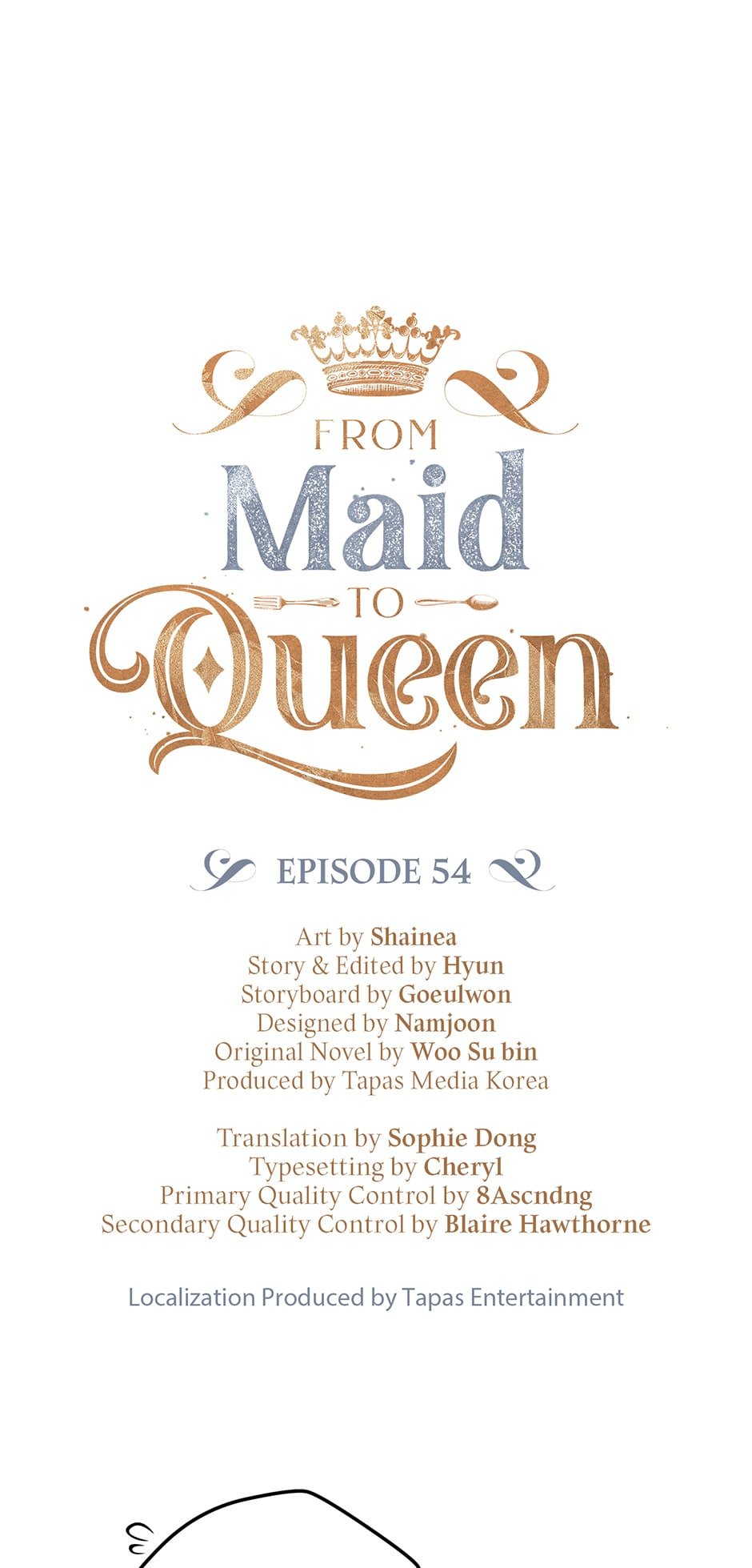 From Maid to Queen Chapter 54 - page 1