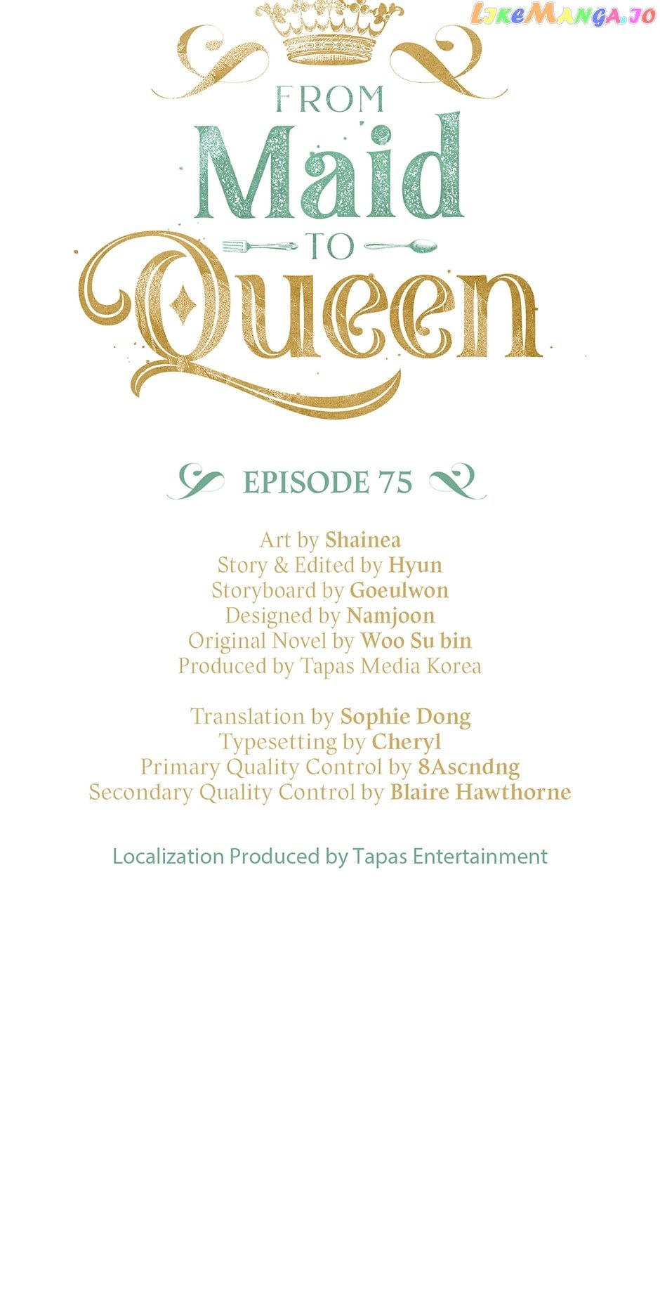 From Maid to Queen Chapter 75 - page 14