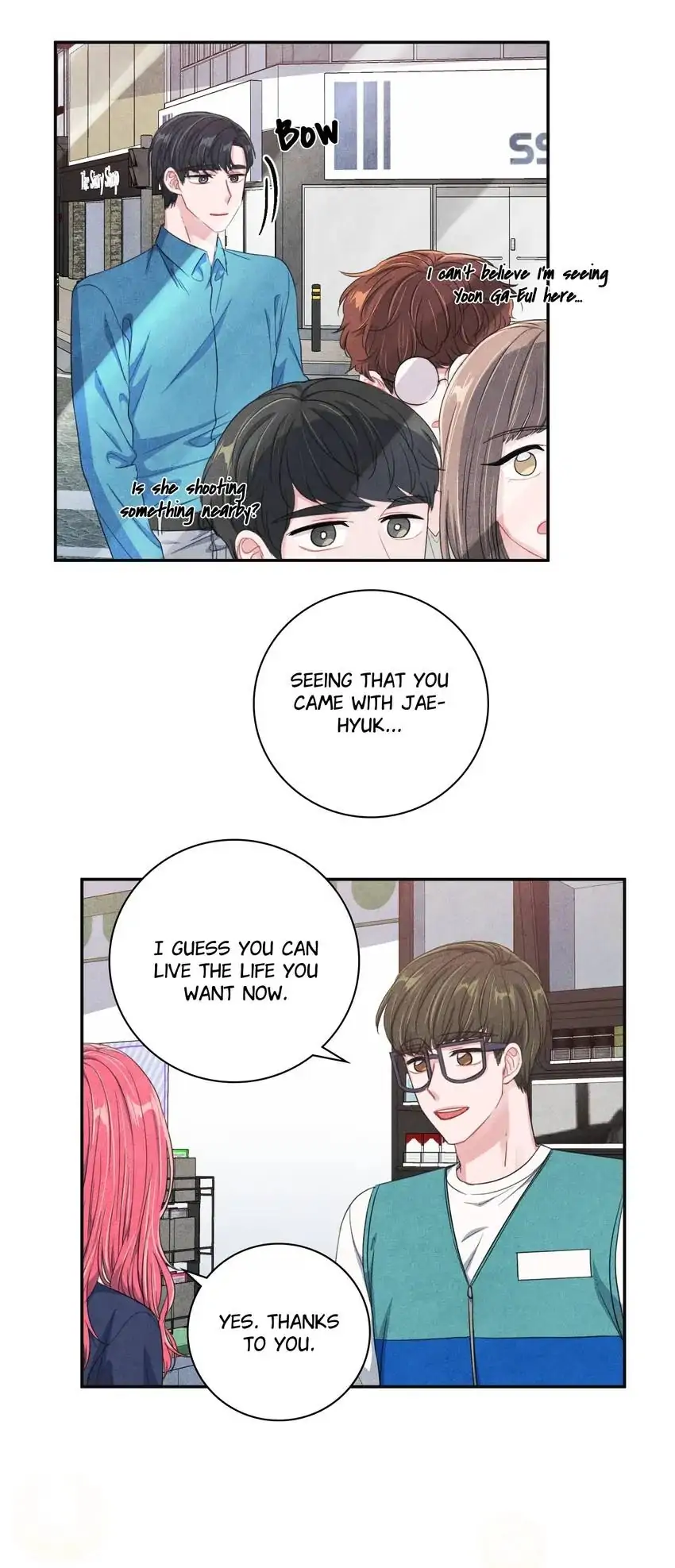 Backstage Kiss Scene Chapter 51 - page 24