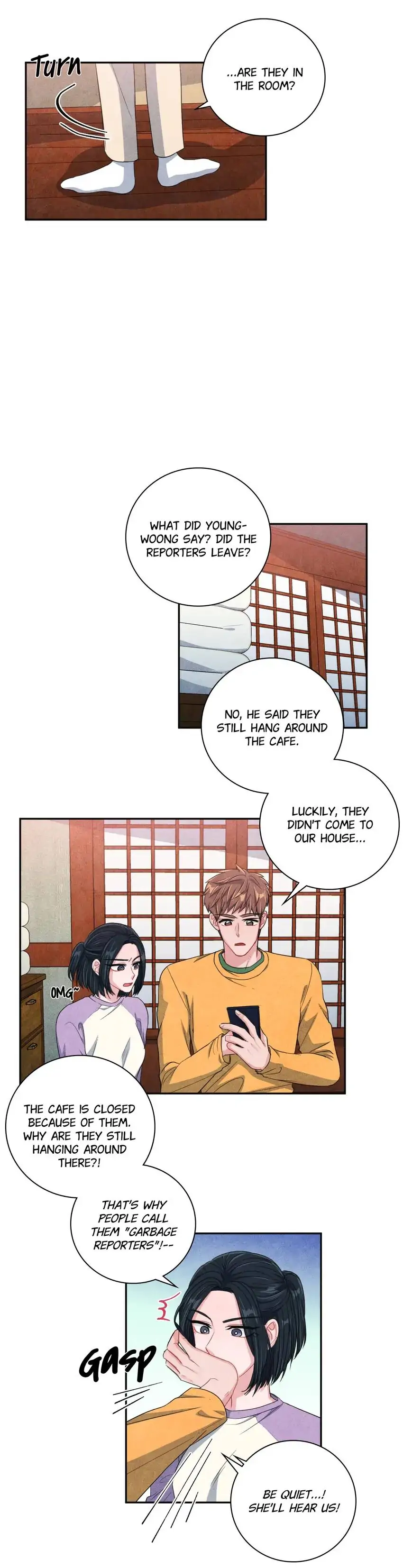 Backstage Kiss Scene Chapter 41 - page 2