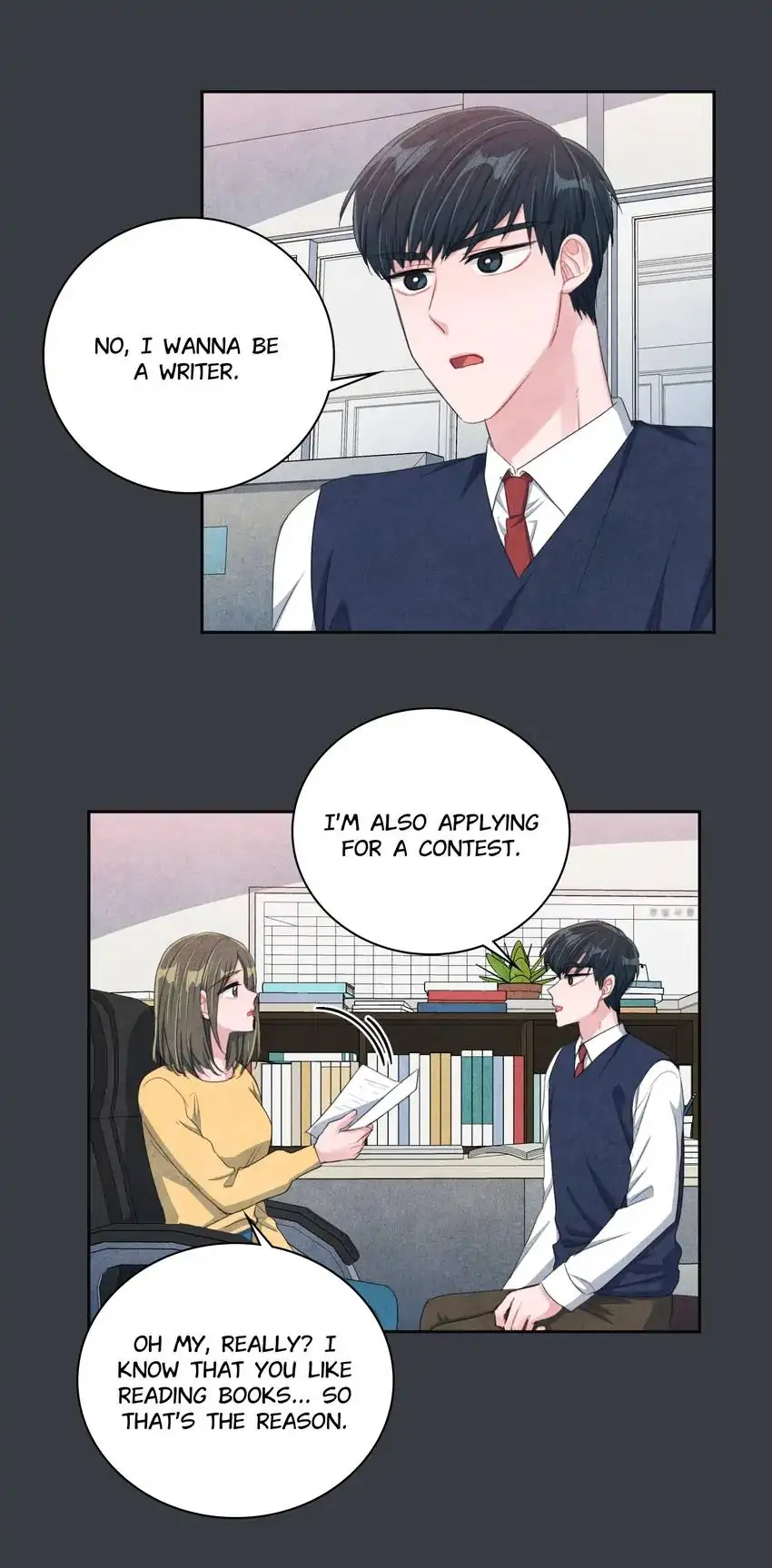 Backstage Kiss Scene Chapter 31 - page 21