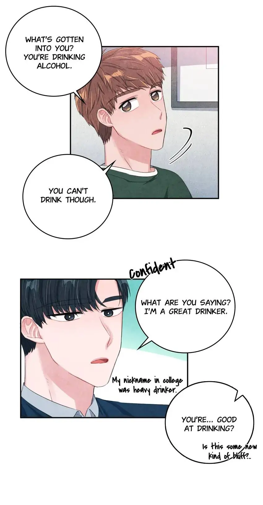 Backstage Kiss Scene Chapter 25 - page 8