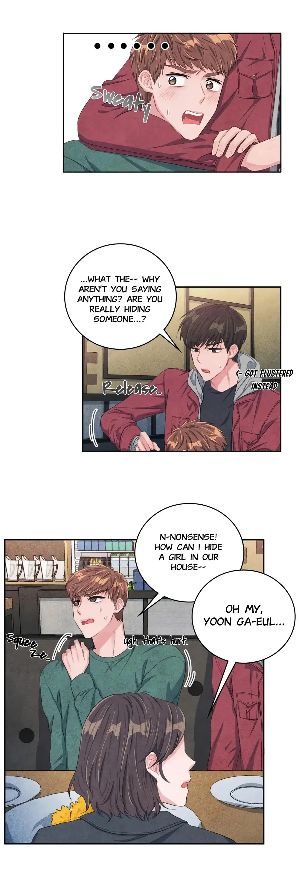 Backstage Kiss Scene Chapter 10 - page 7