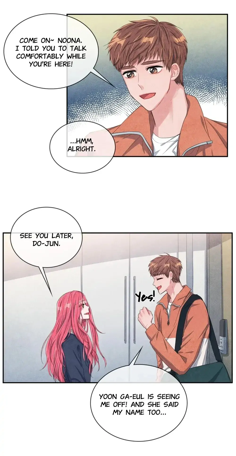 Backstage Kiss Scene Chapter 7 - page 22