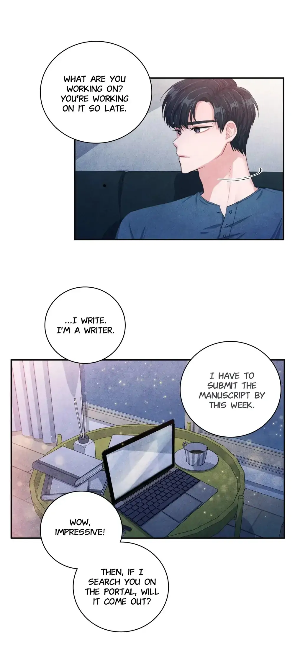 Backstage Kiss Scene Chapter 7 - page 6