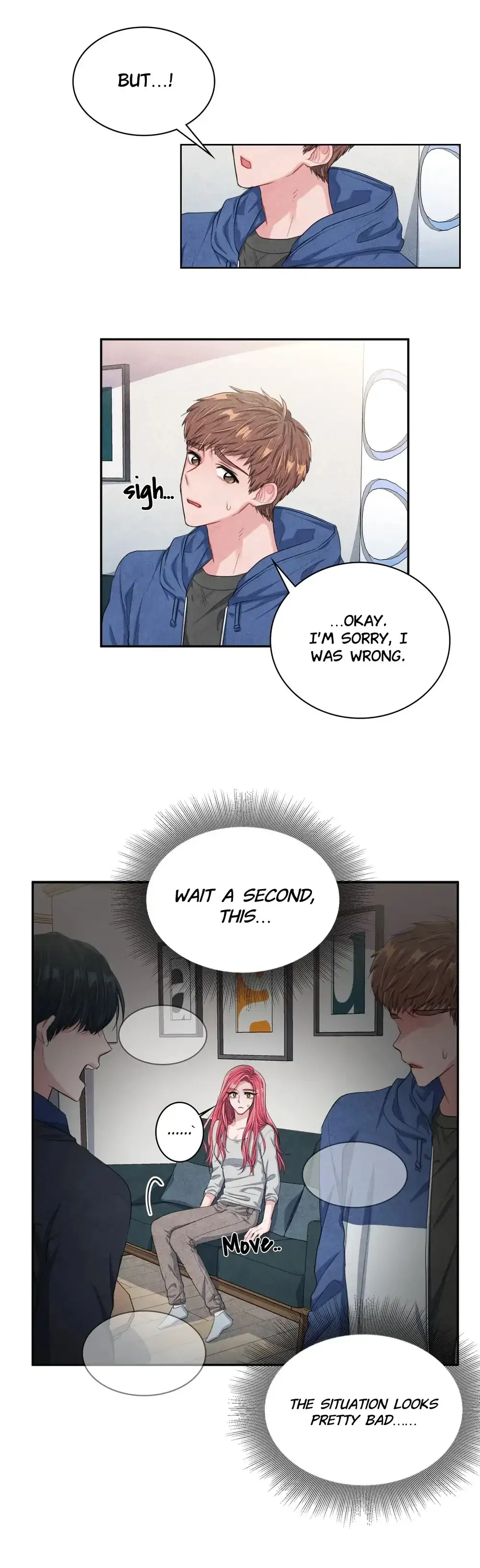 Backstage Kiss Scene Chapter 5 - page 12