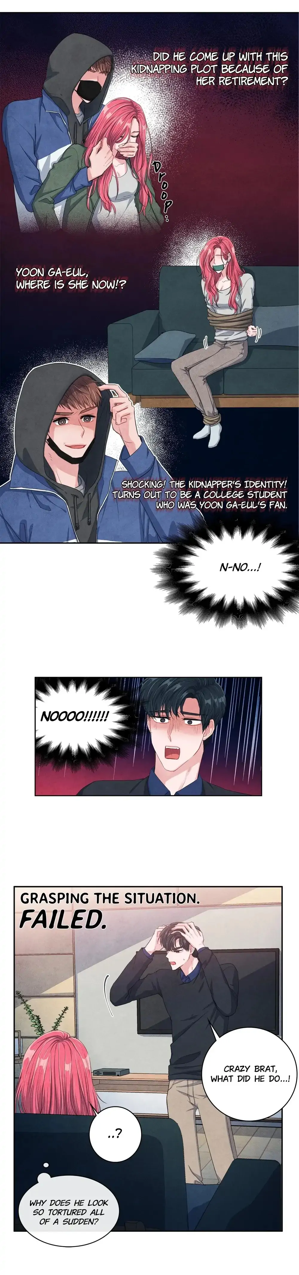 Backstage Kiss Scene Chapter 3 - page 7