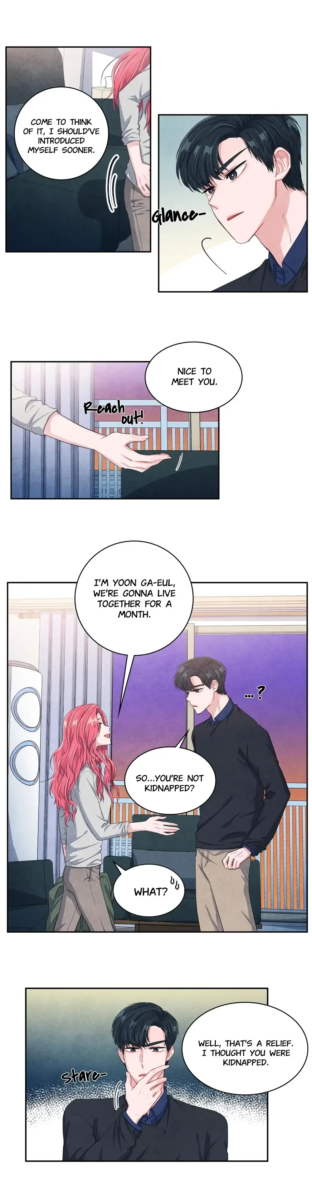 Backstage Kiss Scene Chapter 3 - page 8