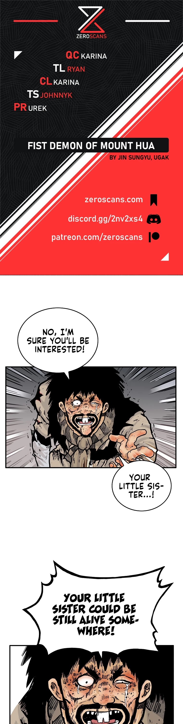 Fist Demon of Mount Hua Chapter 70 - page 1