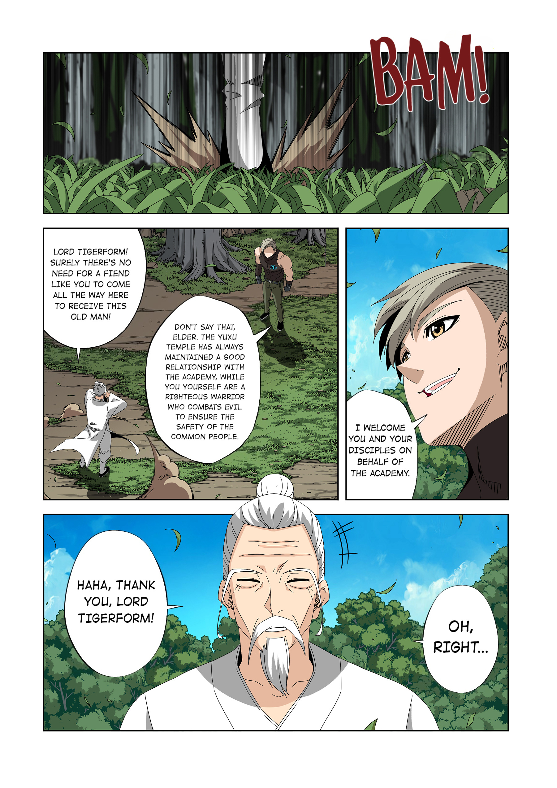 Warring States Martial Academy chapter 250 - page 1