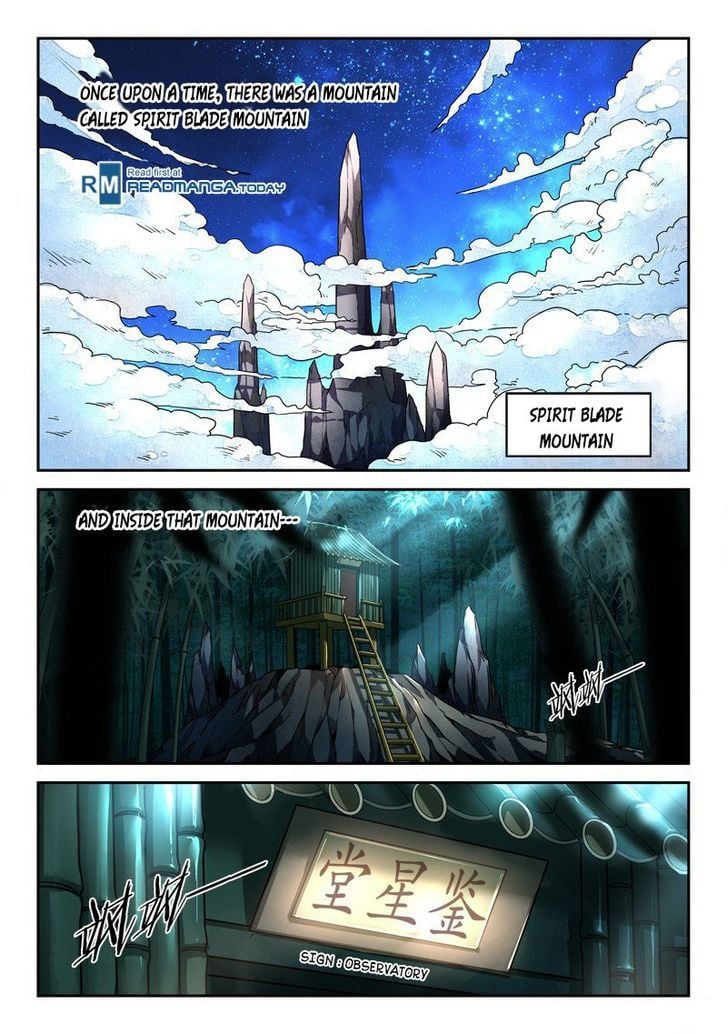 Spirit Blade Mountain Chapter 1 - page 1