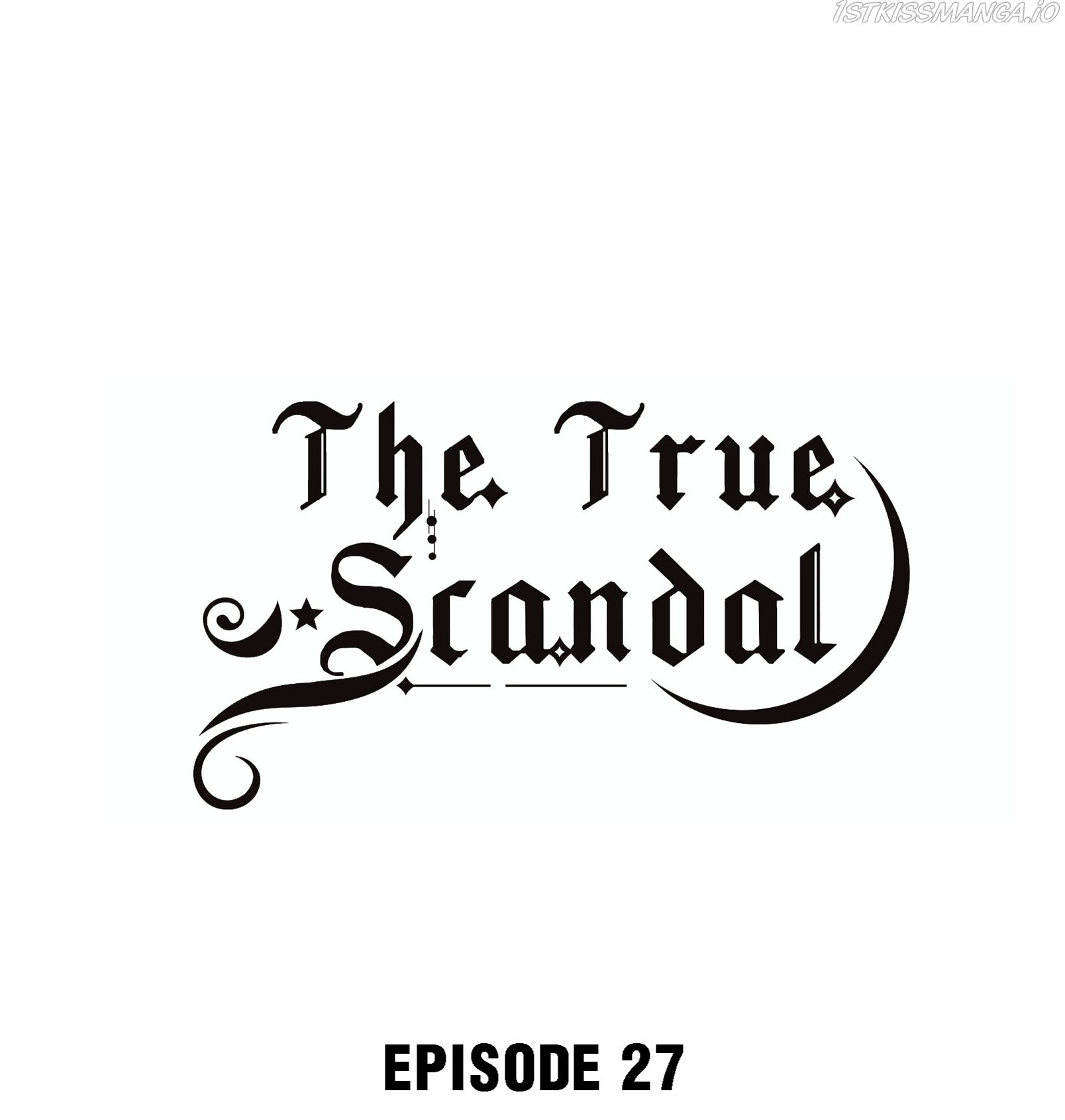 The True Scandal Chapter 27 - page 1