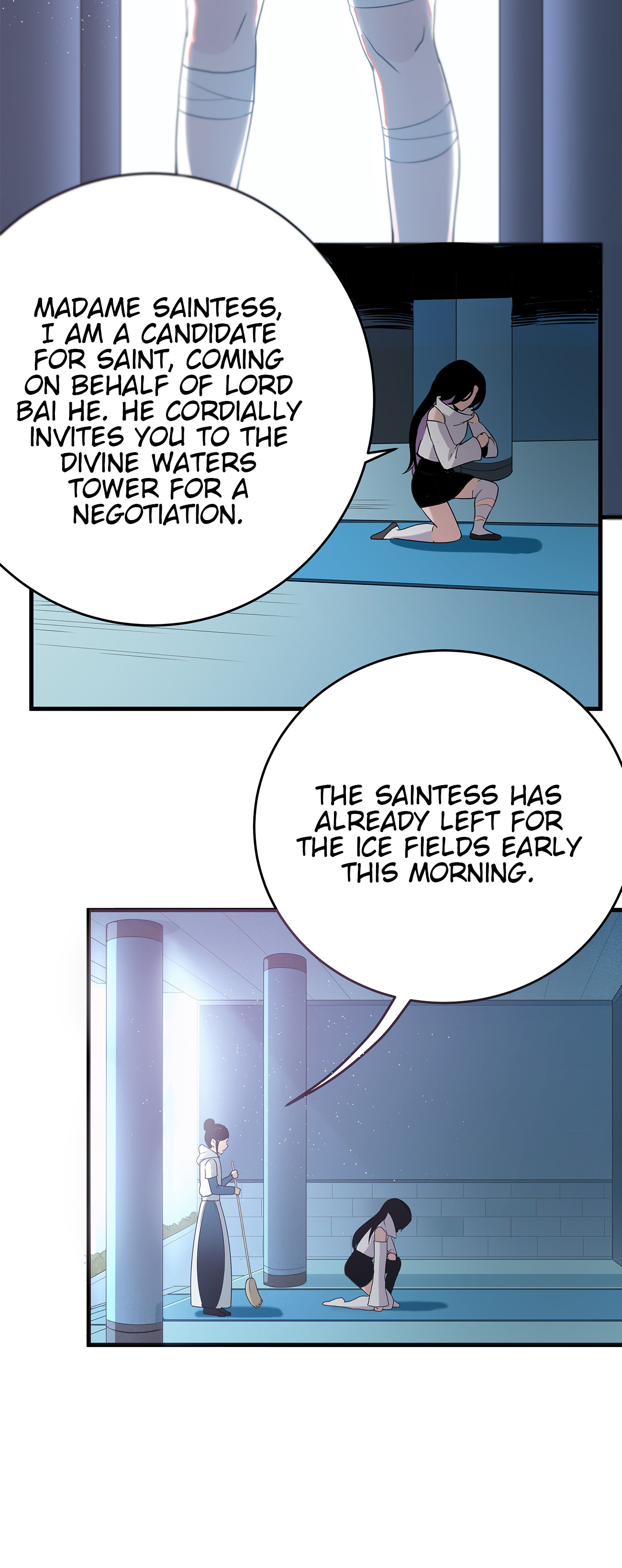 The Saintess has a Showdown chapter 3 - page 3