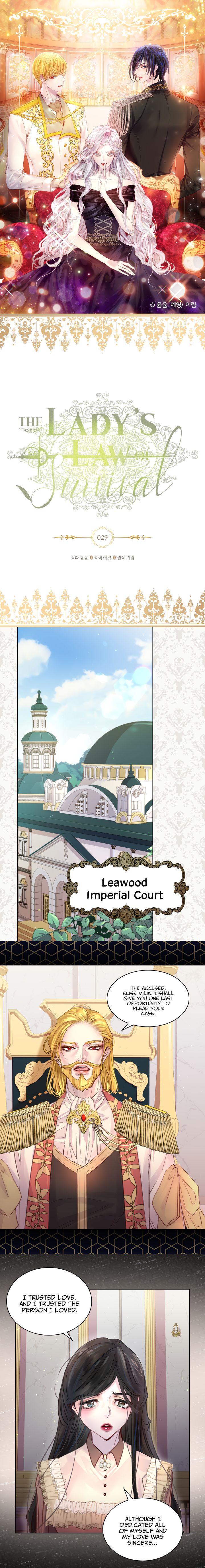The Lady’s Law of Survival Chapter 29 - page 1