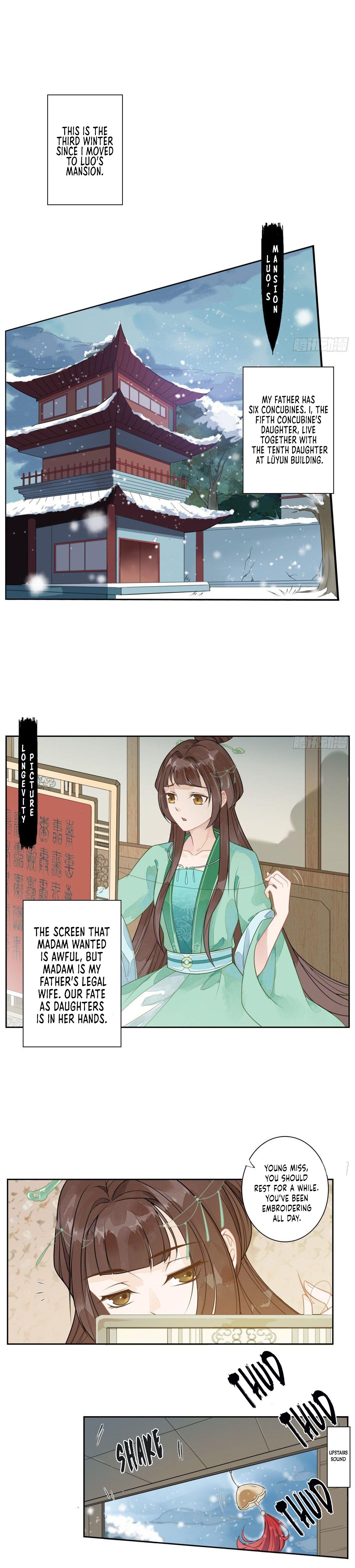 A Concubine’s Daughter and Her Tactics Chapter 1 - page 3